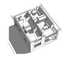 Проект каркасного дома 2-11