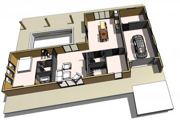 Проект каркасного дома 2-10-5