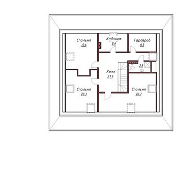 Проект каменного дома 1566