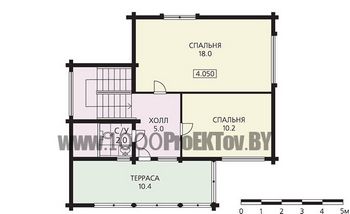 Проект деревянного дома 1059