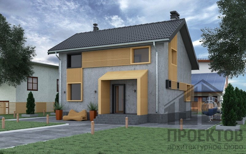 проект каркасного дома